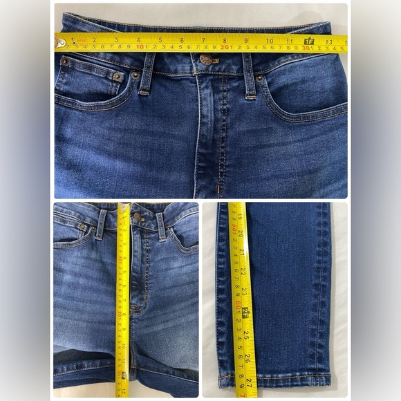 J Crew Curvy 10" high-rise skinny jean in signature stretch Size 28 - Picture 10 of 11